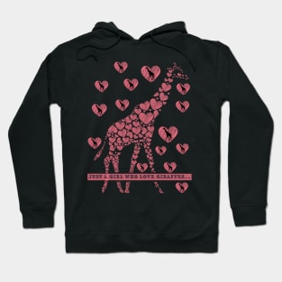 Just a Girl Who Loves giraffes.... Hoodie